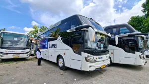 DAMRI Pastikan 100 Persen Kesiapan Armada Angkutan Haji 2026 NTB, Sembilan Bus Utama dan Truk Logistik Siap Beroperasi