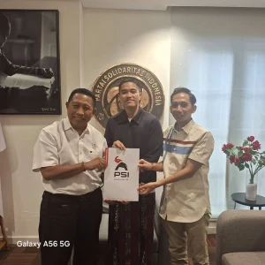 Lalu Budi Suryata Resmi Nakhodai DPW PSI NTB Usai Terima Mandat Langsung dari Kaesang Pangarep