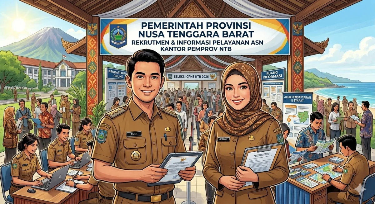 Perekrutan CPNS NTB 2026 Terancam Ditunda Akibat Keterbatasan Anggaran dan Aturan Ketat Belanja Pegawai