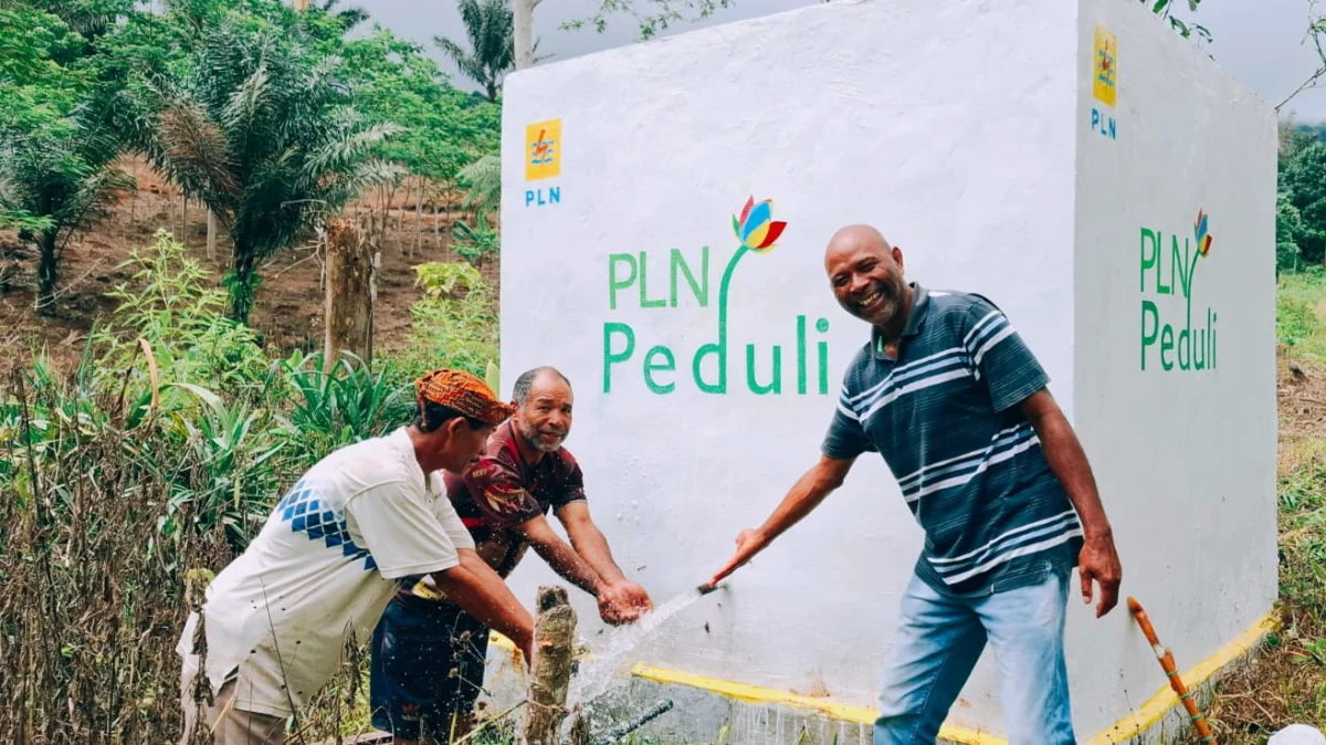 PLN UIP Nusra Hadirkan Air Bersih untuk Kesejahteraan Masyarakat Desa Wewo Manggarai