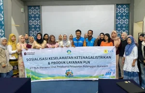 PLN NTB Perkuat Budaya Keselamatan Ketenagalistrikan Melalui Sosialisasi Intensif di Lombok Barat