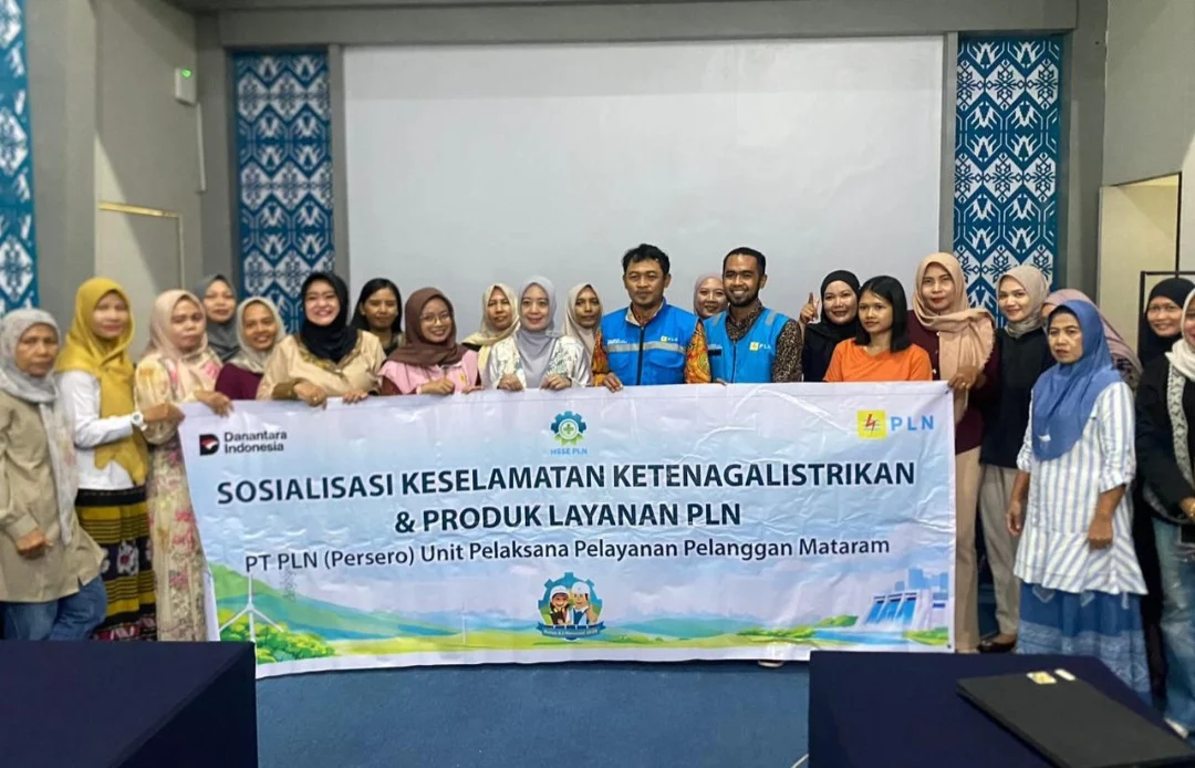 PLN NTB Perkuat Budaya Keselamatan Ketenagalistrikan Melalui Sosialisasi Intensif di Lombok Barat