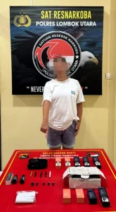 Polres Lombok Utara Ungkap Peredaran Liquid Vape Ganja Pertama di NTB Libatkan Warga Negara Australia