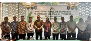 RUPS Jamkrida NTB Syariah Berhentikan Direktur Utama Lalu Taufik Mulyadi, Fokus Perkuat Ekosistem Keuangan Syariah