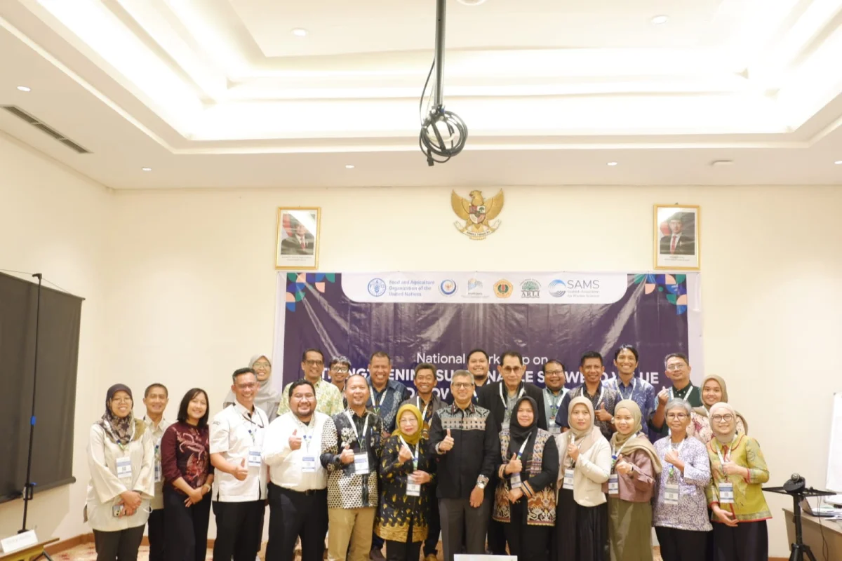 FAO dan ITSRC Universitas Mataram Dorong Percepatan Hilirisasi Rumput Laut Berkelanjutan Melalui Penguatan Rantai Nilai Nasional