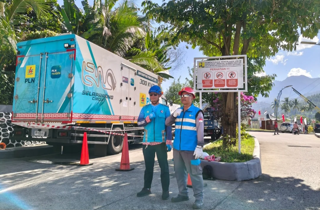 Presiden Resmikan Bendungan Meninting, PLN UIW NTB Pastikan Keandalan Pasokan Listrik Tanpa Gangguan