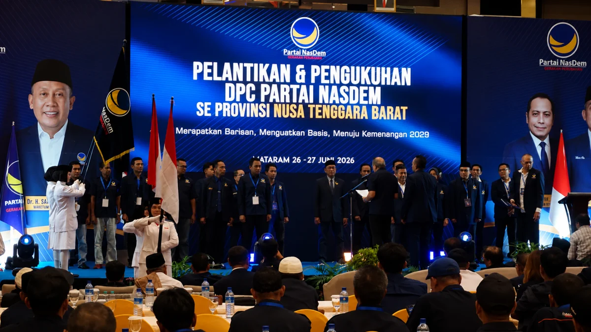 DPP Partai NasDem Resmi Lantik Pengurus 8 DPC di NTB dan Godok Kepemimpinan Strategis untuk Kota Mataram serta Kabupaten Bima