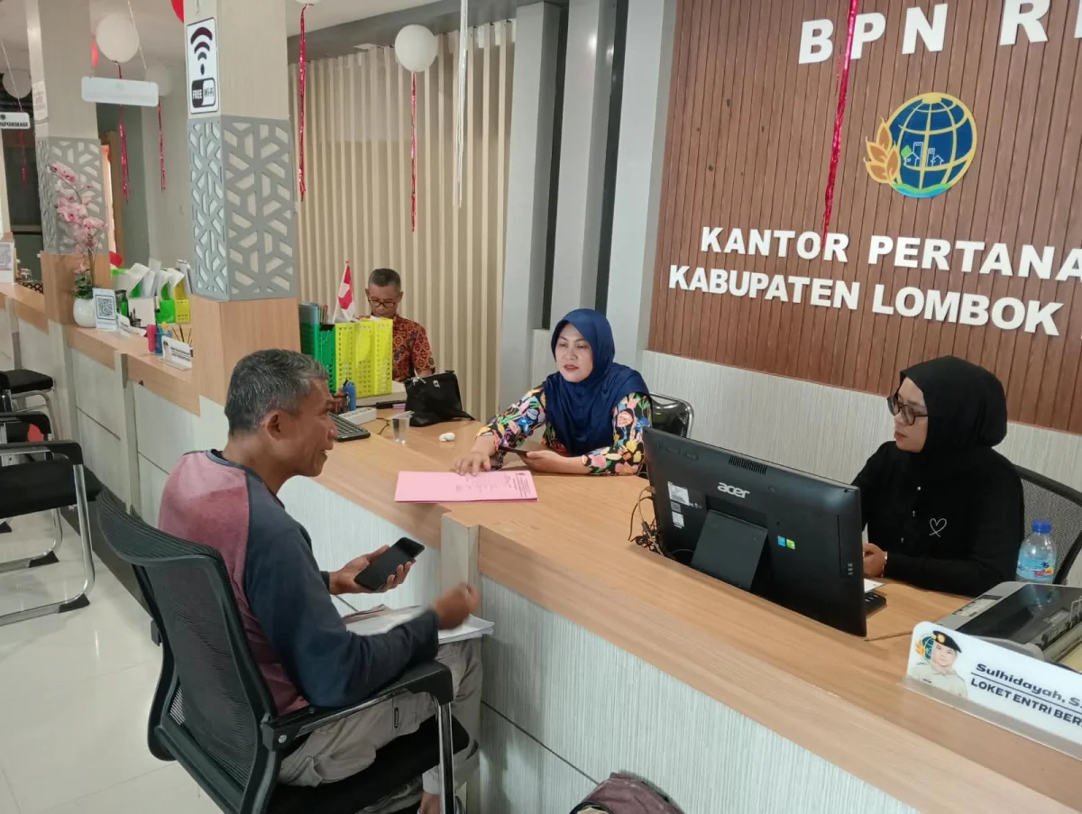 Kantor Pertanahan Lombok Barat Perkuat Akses Publik Melalui Pelayanan Tanah Akhir Pekan (Pelataran)