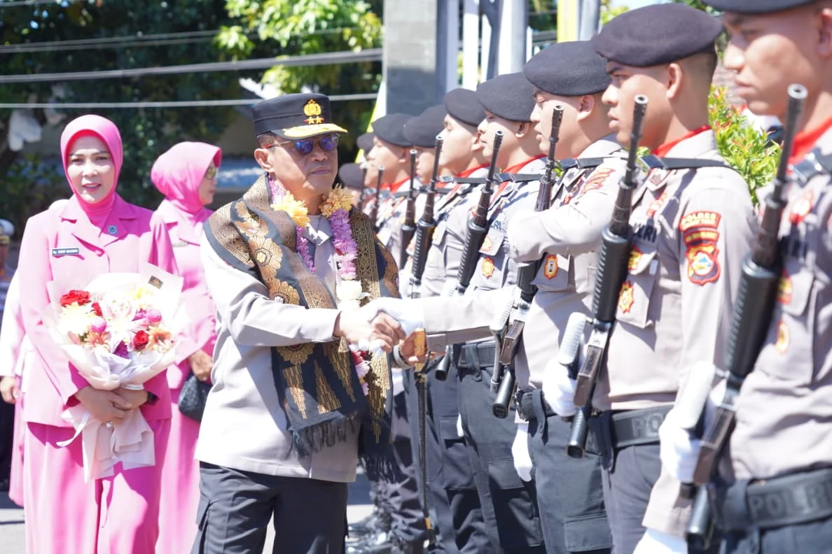 Kapolda NTB Perkuat Pembinaan Internal dan Kesiapan Harkamtibmas Melalui Kunjungan Kerja ke Polres Lombok Timur