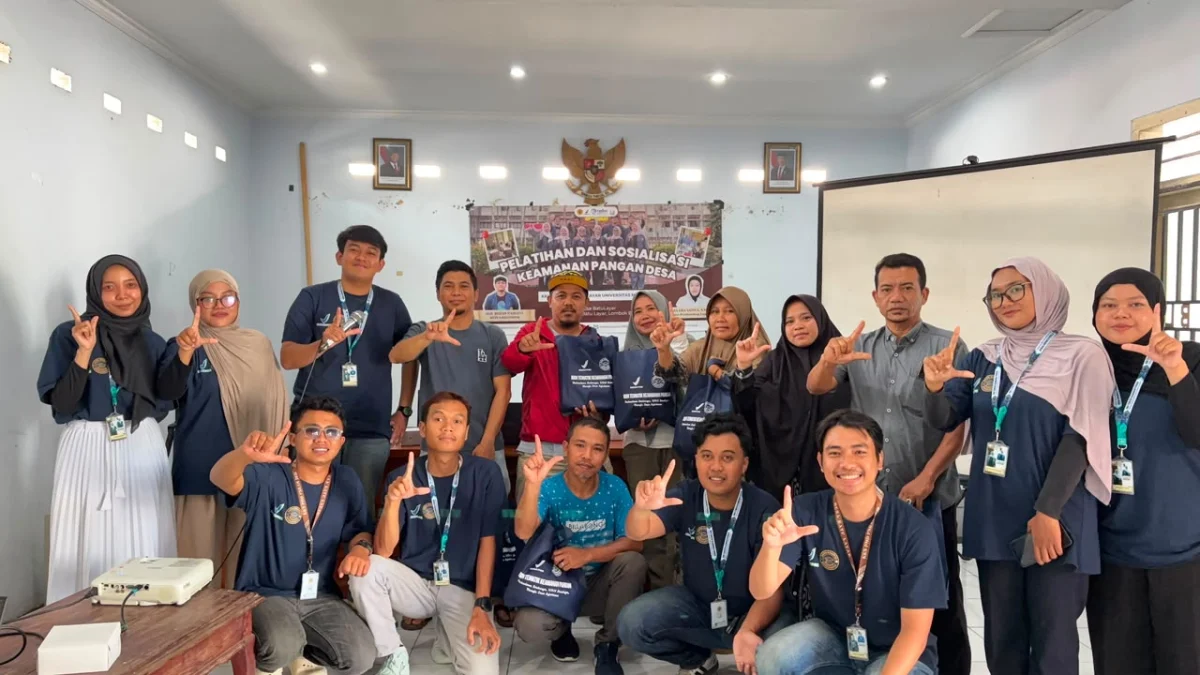 Membangun Kemandirian Pangan: Universitas Mataram dan BPOM Bentuk Kader Keamanan Pangan di Desa Batu Layar