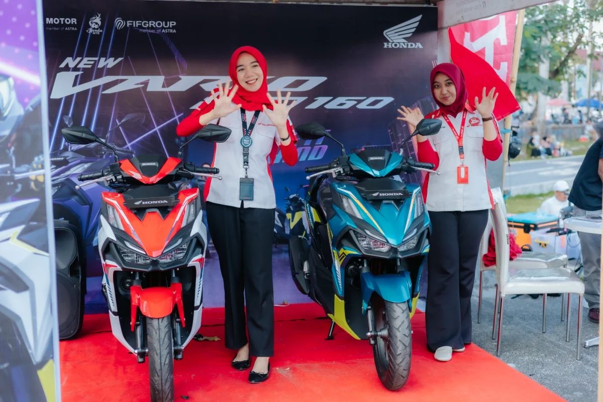 Mini Launching New Honda Vario 160 Evo Ramaikan Begawe Beleq Astra Motor NTB dan FIF di Praya dengan Beragam Penawaran Menarik