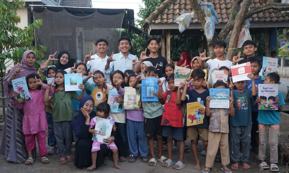 Sahabat Literasi Menyapa Desa: Gerakan Cinta Buku Meluas ke Pelosok Lombok Timur