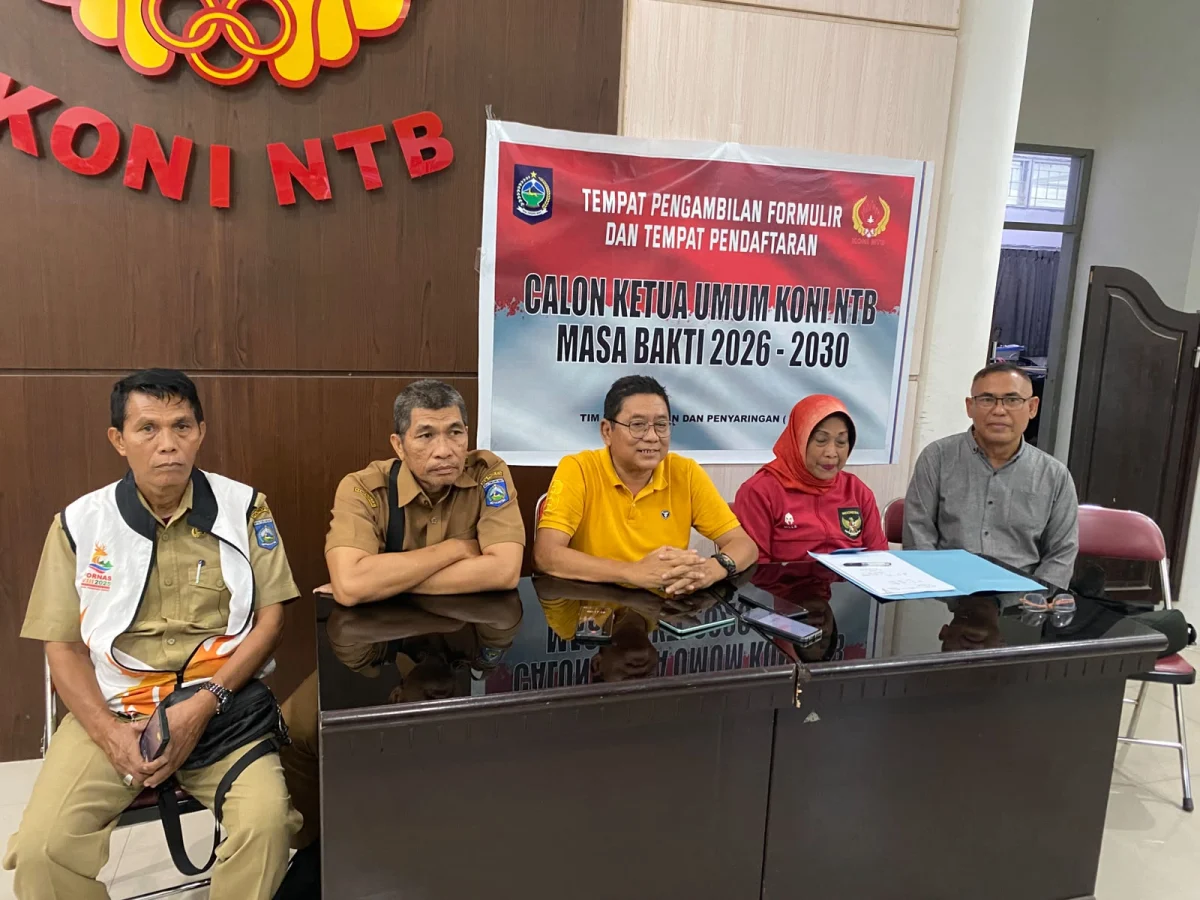Tim Penjaringan dan Penyaringan KONI NTB Nyatakan Dua Bakal Calon Ketua TMS, Bursa Kepemimpinan Olahraga NTB Mengalami Kekosongan Tak Terduga