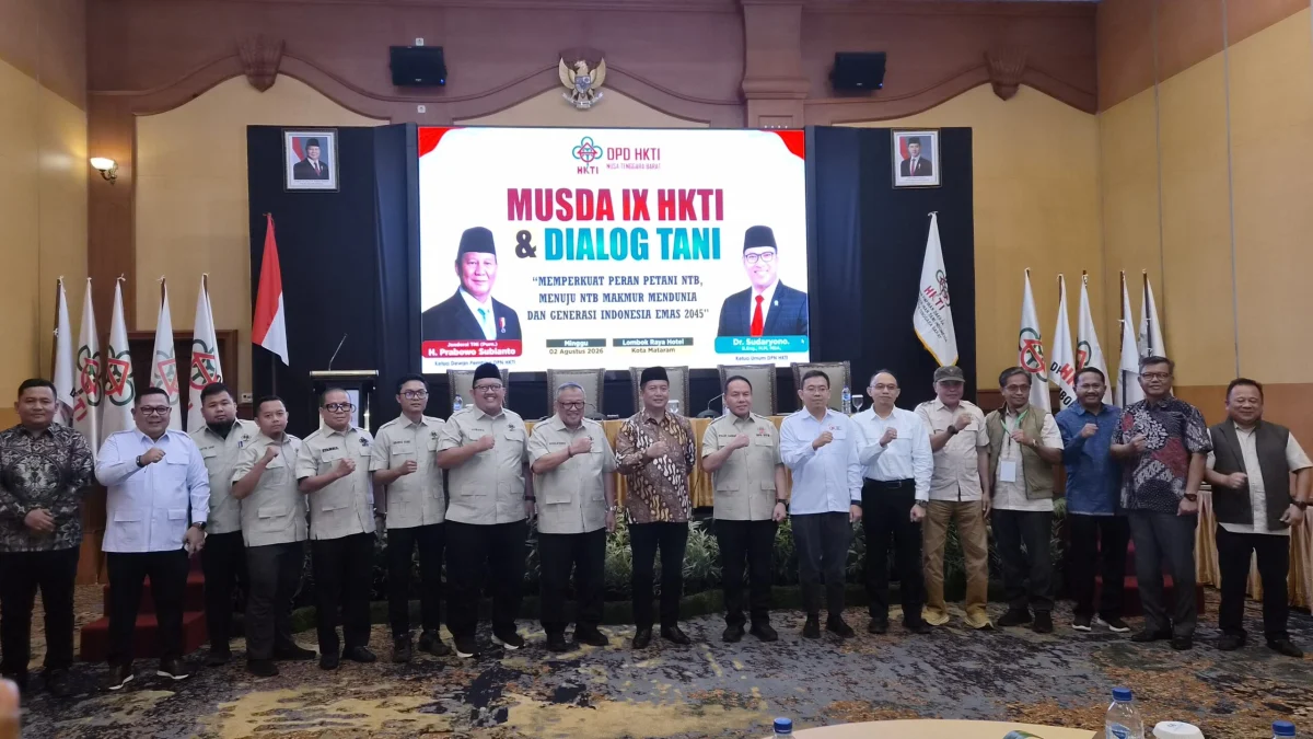 Willgo Zainar Kembali Pimpin HKTI NTB, Komitmen Perkuat Pemberdayaan Petani dan Sektor Pertanian