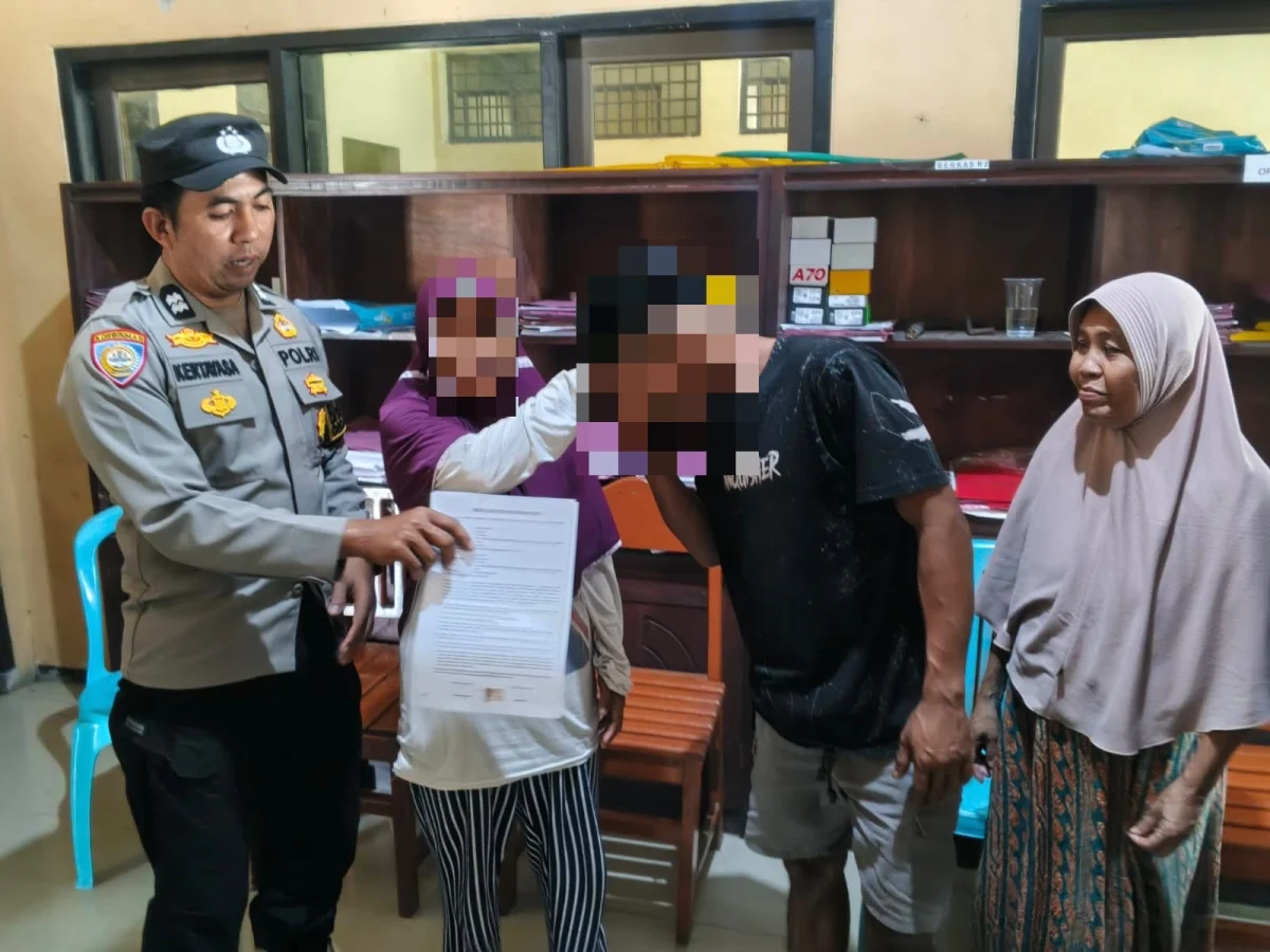 Mediasi Kekerasan dalam Rumah Tangga di Lingsar: Anak Tiri Tendang Ibu Tiri, Berujung Damai dan Perjanjian Hukum