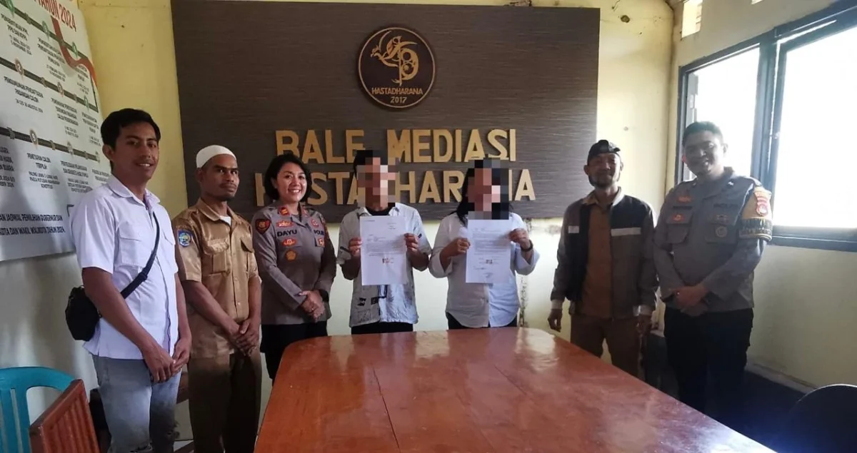Mediasi Perselisihan Warga di Lingsar Berakhir Damai Melalui Restorative Justice Setelah Insiden Penganiayaan Terkait Dugaan Perselingkuhan