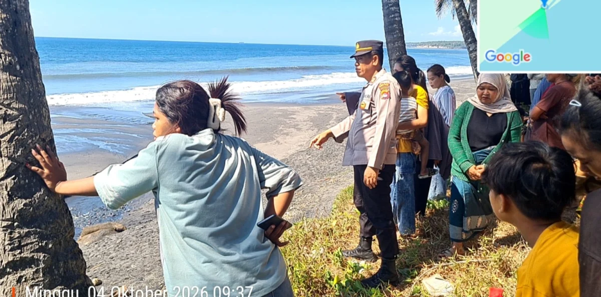 Pelajar 14 Tahun Hilang Terseret Ombak di Pantai Komala Sari, Upaya Pencarian Tim SAR Gabungan Terus Dilakukan