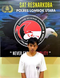 Pemuda Santong Diamankan Kasus Sabu