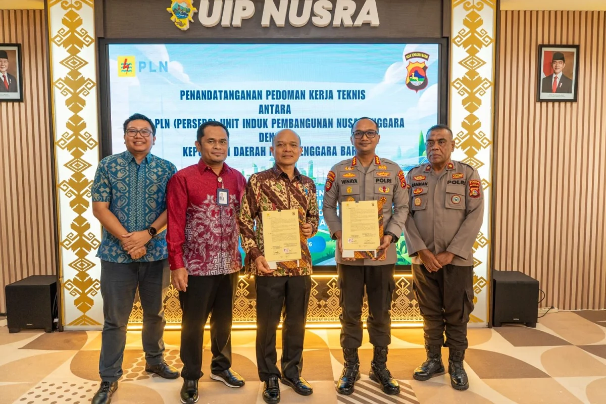PLN UIP Nusra dan Polda NTB Perkuat Sinergi Pengamanan Infrastruktur Ketenagalistrikan Lewat Pedoman Kerja Teknis